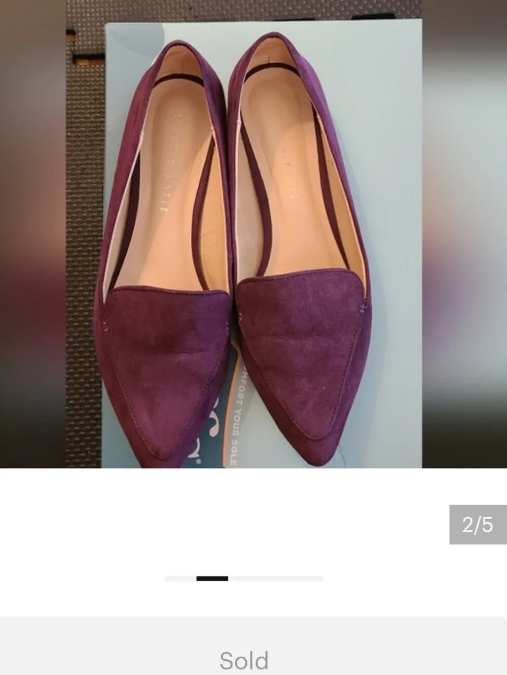EUC Kelly & Katie flats size 7
